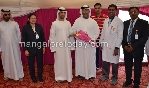 free health camp at Thumbay 11